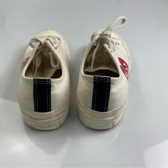 CdG PLAY x Converse Women's Chuck Taylor All Star Peek-A-Boo Low-Top Sneakers - Picture 5 of 7